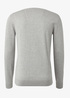 Tom Tailor Simple Knitted Jumper Light Soft Grey Melange - 1012819-14427