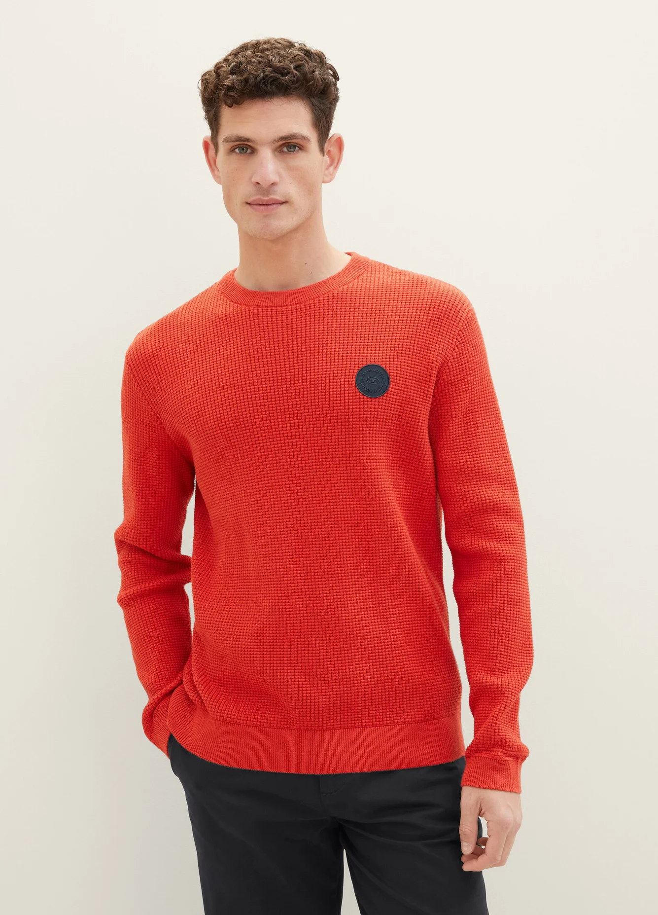 Tom Tailor Pullover Molten Lava Red