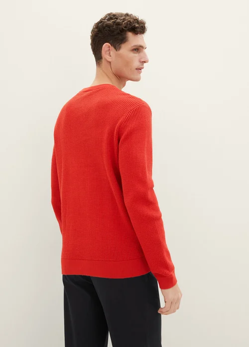 Tom Tailor Pullover Molten Lava Red