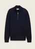 Tom Tailor Half Zip Sweater Sky Captain Blue