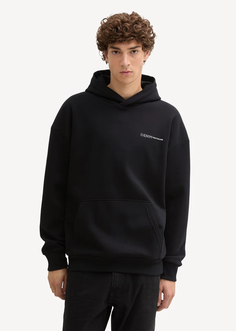 Denim Tom Tailor Hoddie Black