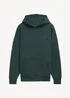 Tom Tailor Oversized Hoodie With Embroidery Dark Gable Green