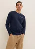 Tom Tailor Long Sleeve One Pocket Sweatshirt Sky Captain