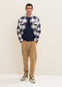 Tom Tailor Long Sleeve One Pocket Sweatshirt Sky Captain - 1034400-10668