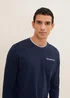 Tom Tailor Long Sleeve One Pocket Sweatshirt Sky Captain