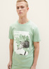 Denim Tom Tailor Tshirt Placid Green - 1035599-31038