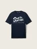 Tom Tailor Soul Surfing T Shirt Sky Captain Blue