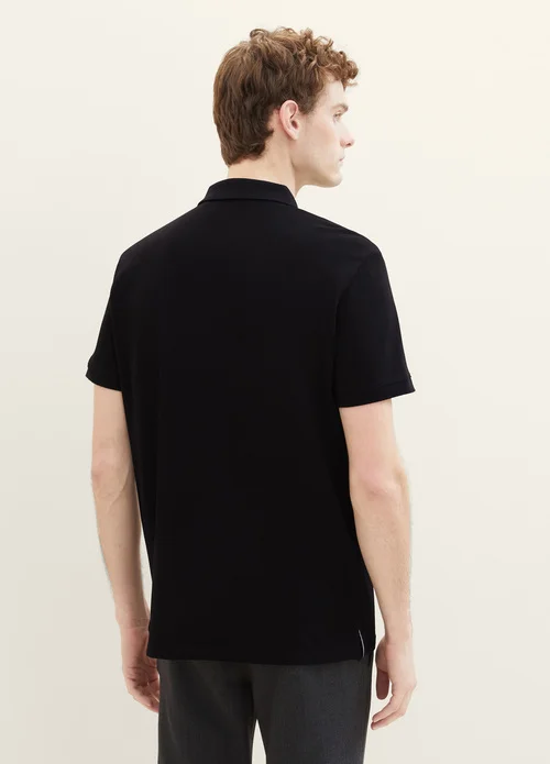 Tom Tailor Basic Polo Shirt Black