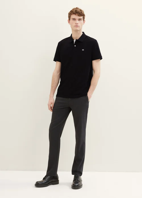 Tom Tailor Basic Polo Shirt Black
