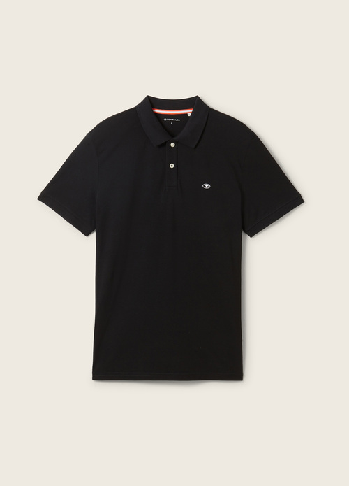 Tom Tailor Basic Polo Shirt Black - 1027713-29999