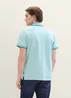 Tom Tailor Basic Polo Shirt Meadow Teal Twotone