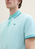 Tom Tailor Basic Polo Shirt Meadow Teal Twotone - 1040822-35651