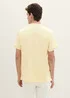 Tom Tailor Polo Shirt With A Print Light Yellow