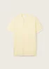 Tom Tailor Polo Shirt With A Print Light Yellow