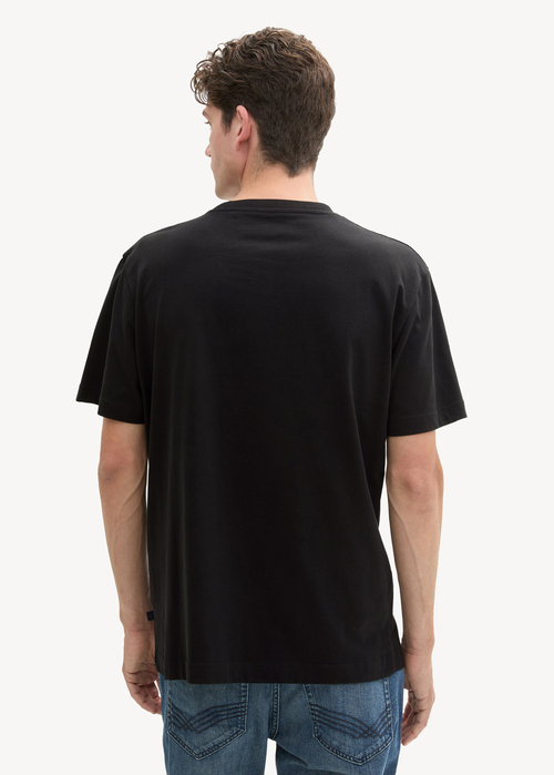 Tom Tailor C Neck T Shirt Black - 1043417-29999