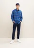 Tom Tailor Shirt Hockey Blue Colorful Check