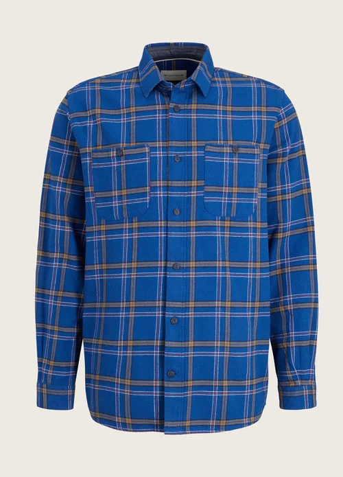 Tom Tailor Shirt Hockey Blue Colorful Check