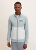 Tom Tailor Sweat Jacket Light Ice Blue