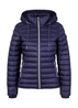 Tom Tailor Lightweight Jacket With A Hood Atlantic Ocean Blue - 1034123-11331