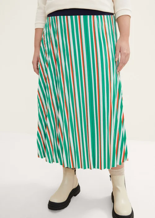 Tom Tailor Skirt Stripe Green