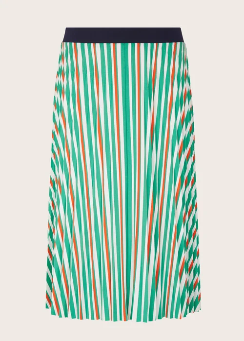 Tom Tailor Skirt Stripe Green