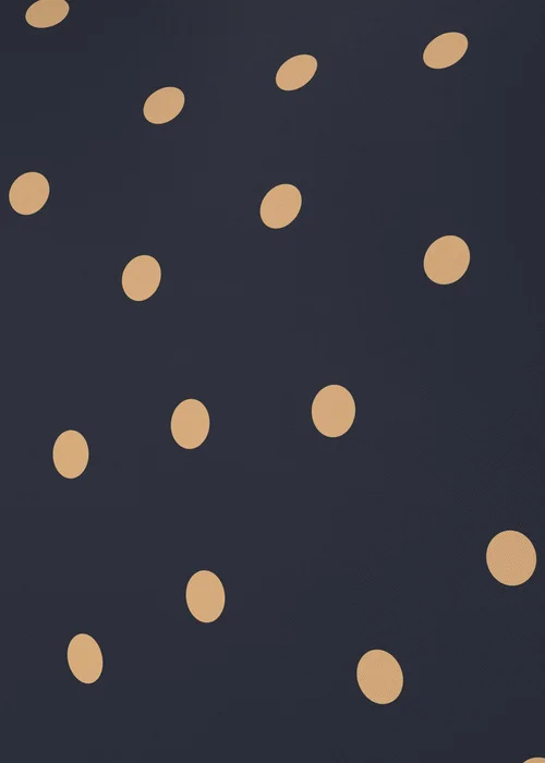 Tom Tailor Dress Fluent Feminine Shape Navy Brown Dot