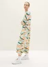 Tom Tailor Dress Colorful Wavy Design