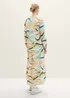 Tom Tailor Dress Colorful Wavy Design