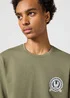 Wrangler Graphic Sweatshirt Dusty Olive