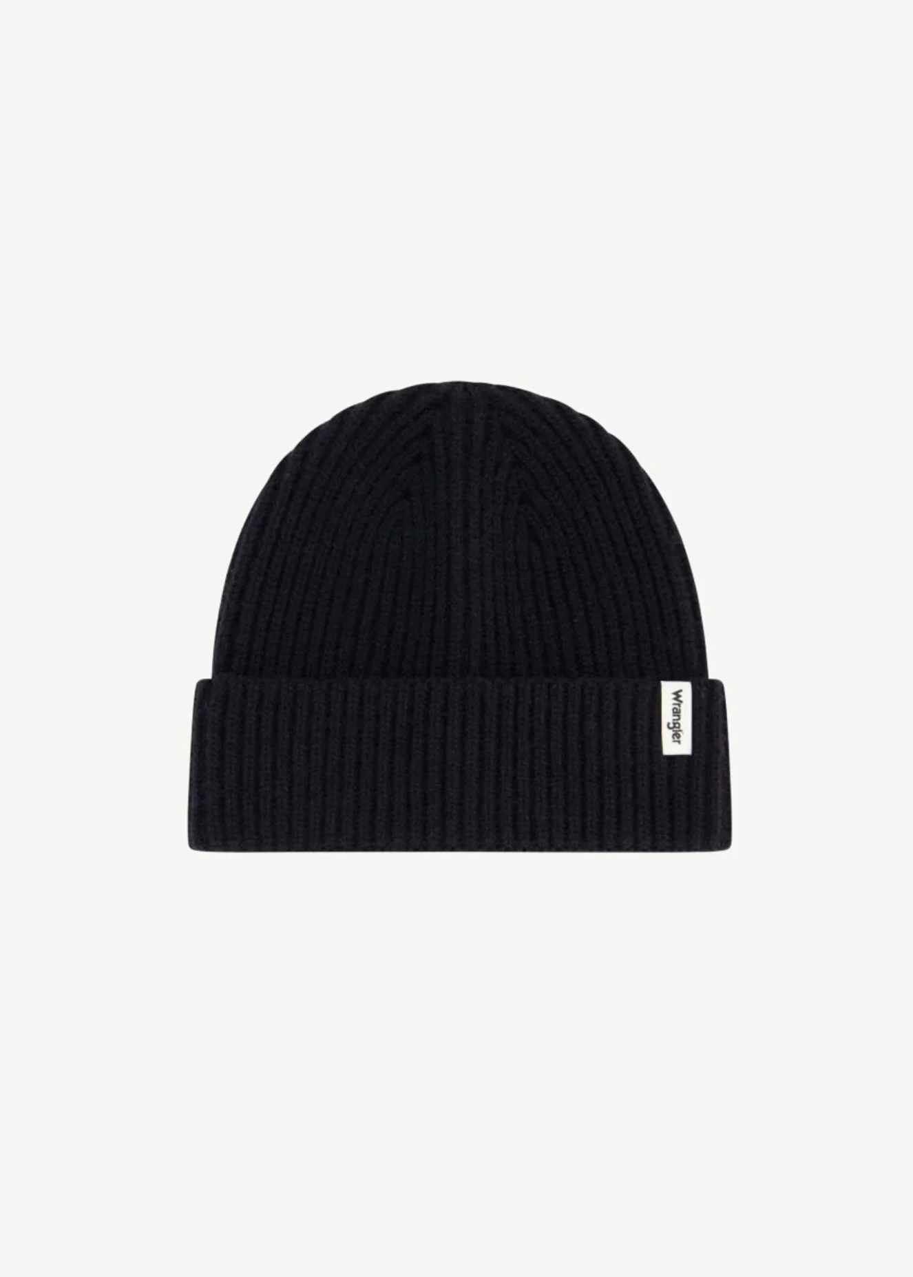 Wrangler Rib Beanie Black