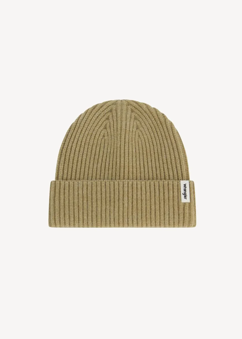 Wrangler Rib Beanie Beige