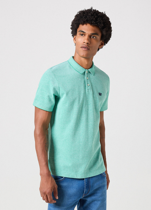 Wrangler Refined Polo Green - 112350393