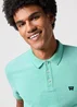 Wrangler Refined Polo Green