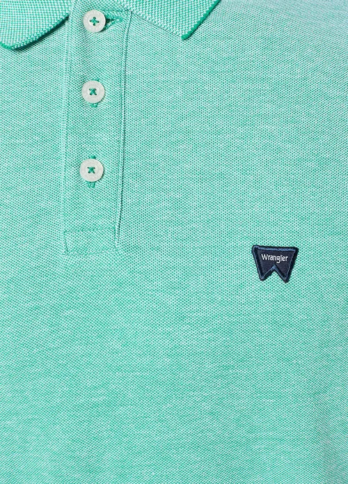 Wrangler Refined Polo Green