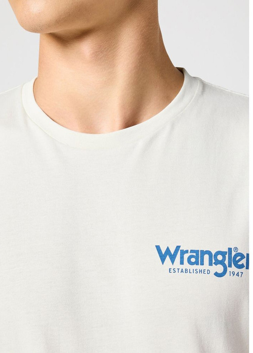 Wrangler Graphic Tee Vintage White - 112355049