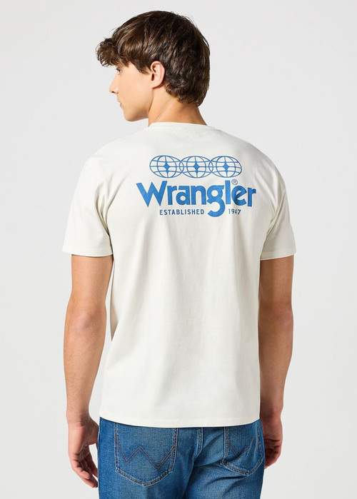 Wrangler Graphic Tee Vintage White - 112355049