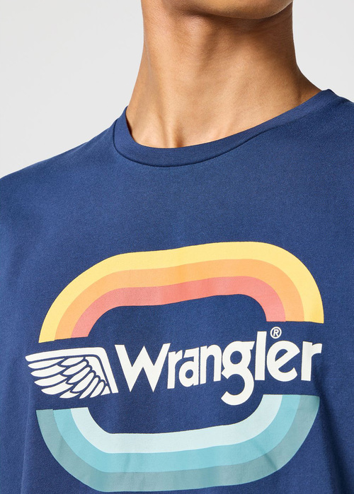 Wrangler Graphic Tee Navy - 112355061