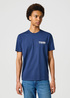 Wrangler Logo Tee Navy - 112355071