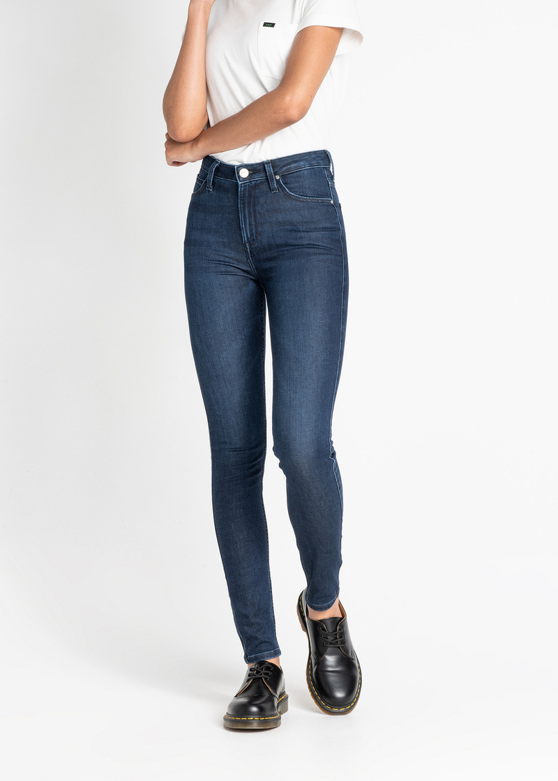 Lee Scarlett High Skinny Polished Indigo - L626RKKD