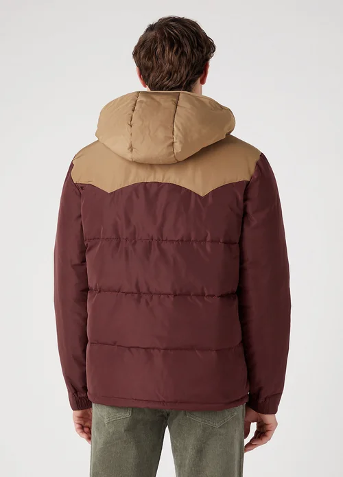 Wrangler Puffer Jacket Dahlia
