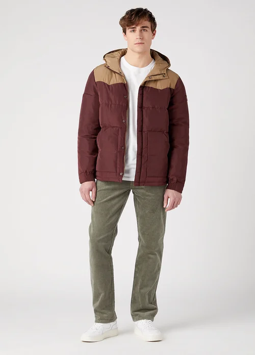 Wrangler Puffer Jacket Dahlia