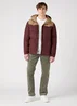 Wrangler Puffer Jacket Dahlia