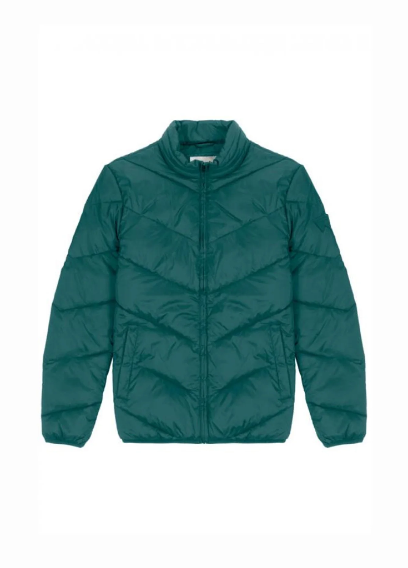 Wrangler Puffer Jacket Dark Matcha