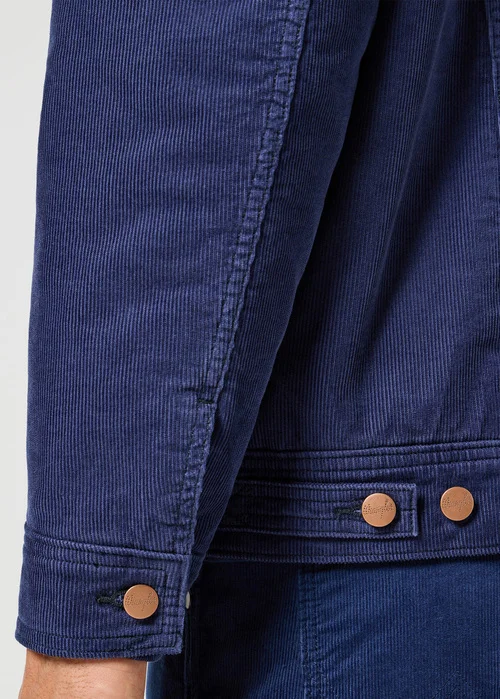 Wrangler Sherpa Jacket Black Iris