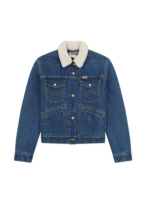 Wrangler Heritage Sherpa Jacket Washed