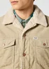 Wrangler Courdoy Sherpa Jacket Chinchilla