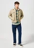 Wrangler Courdoy Sherpa Jacket Chinchilla