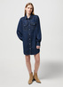 Wrangler Ballonsleeve Shirt Dress Rinse - 112350339