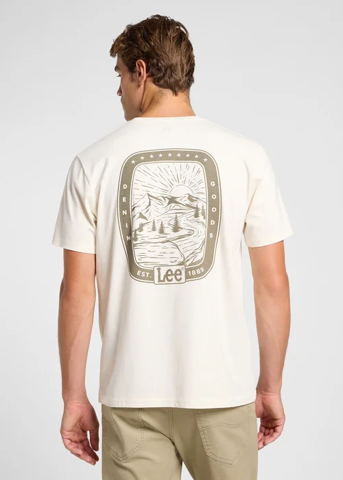 Lee Graphic Tee Ecru