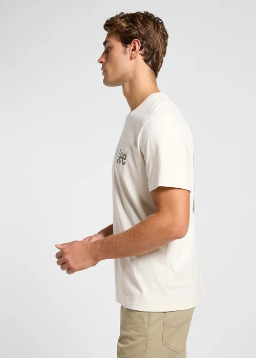 Lee Graphic Tee Ecru